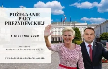 Pożegnanie Pary Prezydenckiej