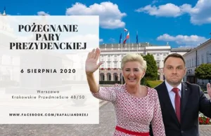 Pożegnanie Pary Prezydenckiej