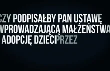 Andrzej Duda szczuje na kandydatów o innych poglądach politycznych!