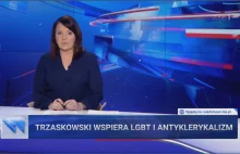 TVPIS: TRZASKOWSKI WSPIERA LGBT I ANTYKLERYKALIZM