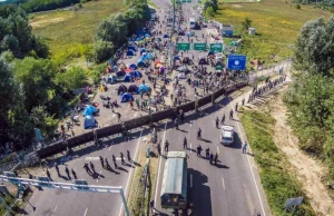 Coraz więcej imigrantów chcących wejść na teren Węgier