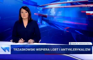 Wiadomości: Trzaskowski jako agent Sorosa odrzucający Chrystusa