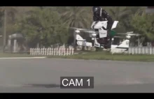 Wypadek hoverbike w Dubaju