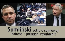 Sumliński ostro o polskich durniach przepraszających za śmierć murzyna w USA