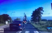 Czerwonak: kierowca rozjechał rowerzystę [DRASTYCZNY FILM