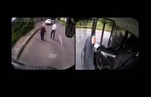 Kierowca autobusu udaremnia kradzież
