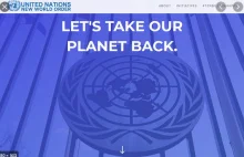 ONZ usuwa wcześniejsza stronę THE NEW WORLD ORDER po masowych protestach!
