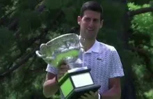 Numer jeden światowego tenisa Novak Djokovic przeciwko obowiązkowym szczepieniom