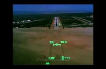 Lądowanie wahadłowca Atlantis - Widok z dzioba oraz audio załogi
