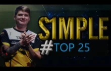 S1MPLE - TOP 25 NAJBARDZIEJ OGLĄDANYCH CLIPÓW