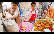 Hardworking Afghani Younger Brother Selling French Fries | OPTP,...
