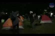 Meanwhile in Seattle USA, Antifa and BLM are fighting each other as...