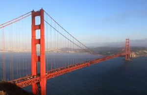 "Gwiżdzący most" w USA. Tajemnicze dźwięki po remoncie Golden Gate