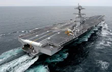 Lotniskowiec atomowy USS „Gerald R. Ford” najdroższy okręt wojenny na świecie