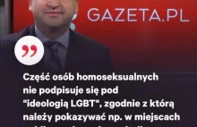 Rzecznik Sztabu Dudy: LGBT każe pokazywać w m. publicznych swoje genitalia.