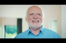 7 osobowość Harolda aka Hide the Pain Harold w niemieckiej reklamie OTTO