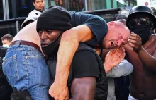 Czarnoskóry uratował rasistę przed rozwścieczonym tłumem