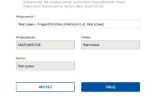 Dziura we wniosku o dopisanie do spisu wyborców.