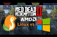 Red Dead Redemption 2 Linux kontra Windows.
