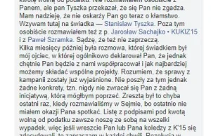 Dobromir Sośnierz PRZYPOMINA Kukizowi rozmowy z PSL-K'15 ws. ustaw Konfederacji!