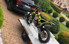 Uwaga!!!! Ukradli moto KTM Erzberg prosto z lawety na zawodach.