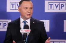 Andrzej Duda miał 2 razy więcej czasu antenowego w TVP niż inni kandydaci