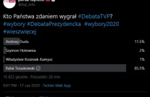 TVPIS "UNIEWAŻNIA" SONDĘ BO TRZASKOWSKI WYGRYWAŁ XDXDXD