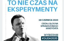 Reklama Dudy z atakiem na Hołownię