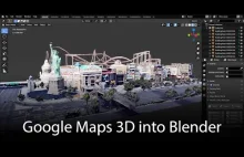 Jak przenieść obraz z Google Mapy 3D do Blendera
