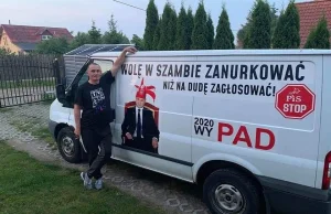 Gdańszczanin z zarzutem znieważenia Andrzeja Dudy. Za napis na samochodzie