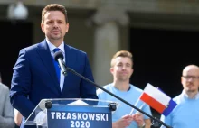 Trzaskowski pokazuje TVP miejsce w szeregu - Olsztyn