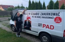 Zatrzymany za hasła przeciwko prezydentowi Dudzie