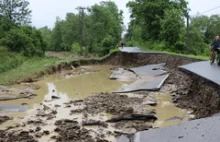 Zalane miejscowości, podtopienia, ponad 2800 interwencji straży