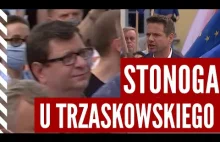 Stonoga na wiecu Trzaskowskiego w Białymstoku!