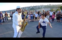 "Coffin Dance" - STREET SAX PERFORMANCE