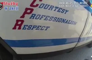 Policjant z NYPD użył zabronionej już techniki. Jest zawieszony