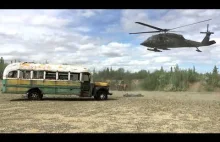 Autobus z filmu ''Into the Wild'' na Alasce skonfiskowany przez wojsko