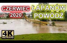 Łapanów Powódź - 21 CZERWIEC 2020 [4K]