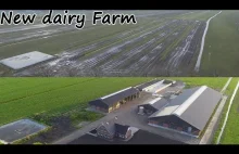 Budowa od zera farmy mlecznej na 200 muciek