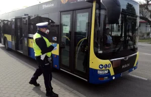 Kary za brak maseczki w tramwaju i autobusie są ogromne. Ruszyły kontrole