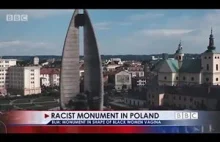 Rzeszowski monument ma kształt pochwy czarnej kobiety i jest rasistowski