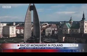 Rzeszowski monument ma kształt pochwy czarnej kobiety i jest rasistowski