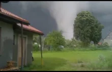 Potężne tornado! Polska.
