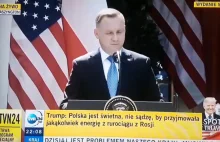 Duda: „Mam niewielki szacunek do Trumpa”