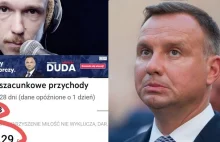 Gonciarz przekazuje pieniądze z reklam Dudy na stowarzyszenie LGBT