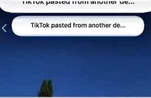 tiktok potajemnie kopiuje zawartość schowka