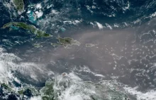 Godzilla znad Sahary atakuje Karaiby i USA