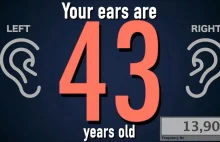 "Zobacz" jak słyszysz. Sprawdź ile "lat" mają twoje uszy | Ale Jakie