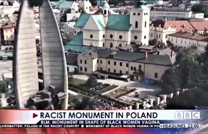 BBC o rzeszowskim pomniku: jest rasistowski. Uważajcie na oczywisty fake...