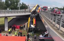 Wypadek autobusu w Warszawie. Kierowca był pod wpływem amfetaminy